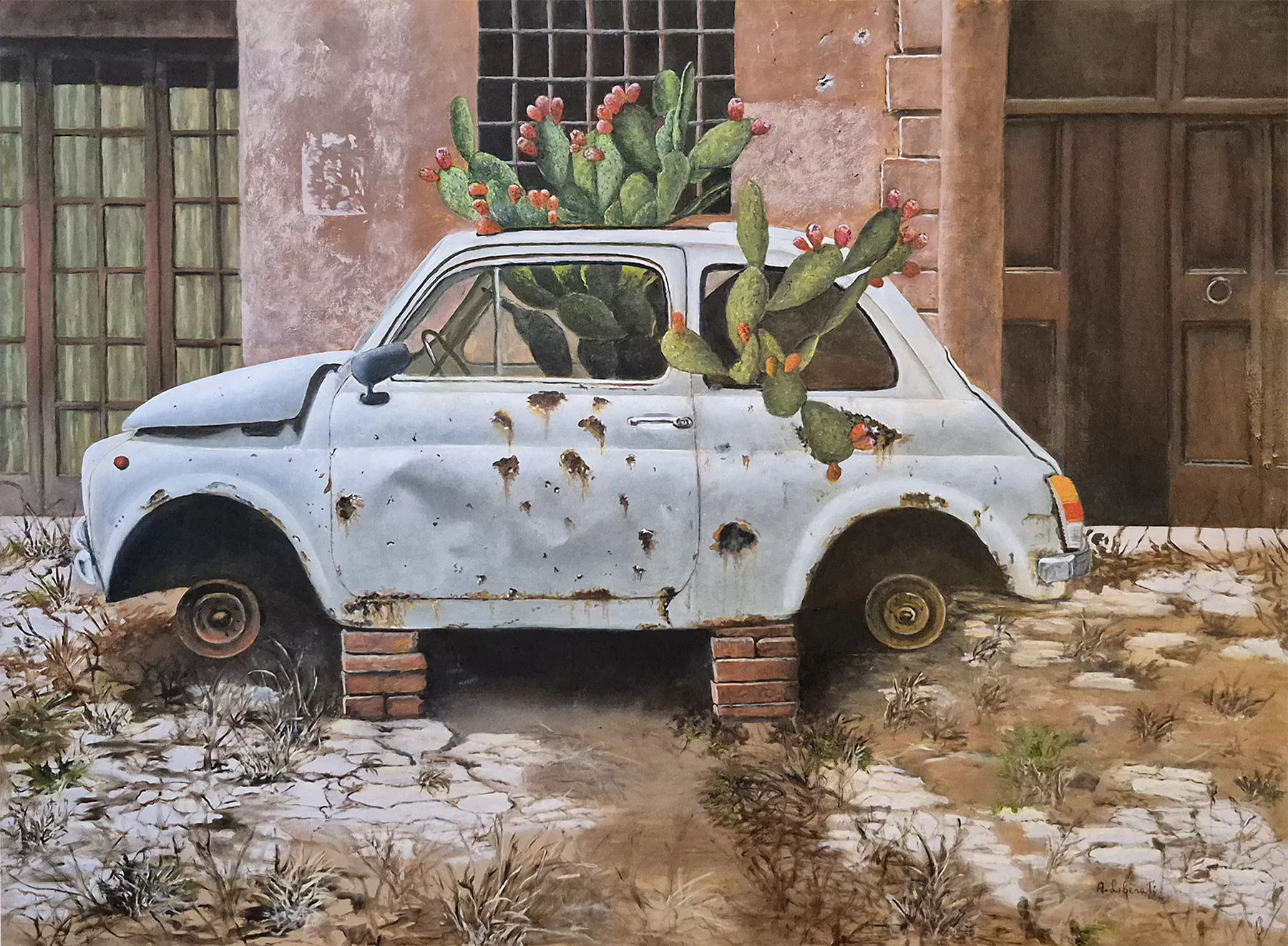 Antonina Liberati - Palermo - Pittura - Rinascita - Olio su tela